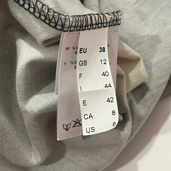 Q'Neel Neutral Printed Long Sleeve Tunic - US 8 - Picture 7 of 11